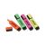 FLUORESCENT FLAT HIGHLIGHTER, CHISEL TIP, 4 ASSORTED COLOR SET