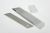 HeavyDuty Utility Knife Replacement Blades  7 Pt. Snap Off Blade Refill for NSN6215259  25mm Blades 25mm Silver Replacement Blades