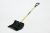Snow Shovel ABS Head  40 Fiberglass DGrip Handle 43  Shovel