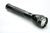 SKILCRAFT Aluminum Flashlight  101/2 Long  Requires 2 D Batteries  Black 101/2 Black
