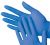 Nitrile gloves are powderfree, latexfree and contains no natural rubber proteins. Blue XLarge