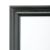 Black Clear Coat hardwood molding measures 3/4 wide. Black 11 x 14