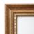 Hardwood finished frames with gold beaded molding measuring 3/4 wide. Oak 8 x 10