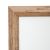 Solid Oak with clear finish molding measures 3/4 wide. Oak 8 x 10 Velcro Hanger, Easel Back