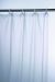 Mildew, fungus and fire resistant, vinyl shower curtain has rust proof grommets and reinforced hems. Clear 50 x 72 NA