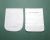 Insulated oven mitt protects hands and wrists from heat.  White 81/2 x 11