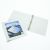 Framed SlantD Ring View Binder  1/2 Capacity  White 1/2 Capacity White Framed SlantD View
