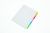 Multiple Index Sheets Tabbed 1  10 Letter MultiColor 1  10