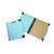 Hanging Classification File Folders  1 Divider  4 Sections  Letter  Light Blue Letter Light Blue 4Sections