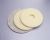 Made of curled animal hair, these highspeed pads are used for rotary disk floor maintenance machines. Beige 16 Diameter Polishing