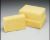 Durable, absorbent sponge is good for general cleaning with commercial detergents, soaps and cleaning agents.  Natural 35/8 x 13/4 x 53/4 Dried