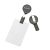 Retractable ID Card Reel 36 Black