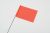 Wire Staff Marking Flags  4 x 5  Fluorescent Orange 4 x 5 Orange