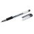 7520014845250, SKILCRAFT AlphaGel Gel Pen, Stick, Medium 0.7 mm, Black Ink, Clear Barrel, Dozen