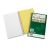 7530016002020, SKILCRAFT Recycled Notebook, 3Subject, Medium/College Rule, Green Cover, (150) 9.5 x 6 Sheets, 3/Pack