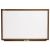 7110016305156, SKILCRAFT Melamine Dry Erase White Board, 48 x 36, White Surface, Natural Oak Frame