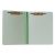 7530000431194, SKILCRAFT Heavyweight Pressboard Fastener Folder, 1 Expansion, 2 Fasteners, Letter Size, Light Green, 100/Box