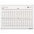 7110016222133, SKILCRAFT 4Month Dry Erase Calendar, 48 x 36, White Surface, Satin Aluminum Frame