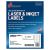 7530016736516, SKILCRAFT Weatherproof Mailing Labels, Laser Printers, 1 x 2.63, White, 30/Sheet, 50 Sheets/Box
