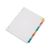 7530013683493, SKILCRAFT Multiple Index Sheets, 31Tab, 1 to 31, 11 x 8.5, White, 1 Set