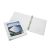 7510014621391, SKILCRAFT Framed SlantD Ring View Binder, 3 Rings, 1.5 Capacity, 11 x 8.5, White