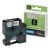 7510016576747, SKILCRAFT Dymo Label Cassette, 0.5 x 23 ft, Black/Clear