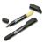 7520014840020, SKILCRAFT RiteNLite Ballpoint Pen/Highlighter, Yellow/Black Ink, Chisel/Conical Tip, Black Barrel, Dozen