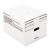 8115001178249, SKILCRAFT Record Archival Storage Box, Letter Files, 12 x 9.5 x 14.75, White, 25/Bundle