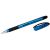7520014220313, SKILCRAFT 100 Rubberized Ballpoint Pen, Stick, Medium 1 mm, Blue Ink, Blue Barrel, Dozen