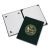 7510017011805, SKILCRAFT Awards Certificate Binder, Army Seal, 14.5 x 11.5, Green/Gold